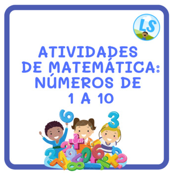 Preview of FREE: Atividades de Matemática Grátis: Números de 1 a 10