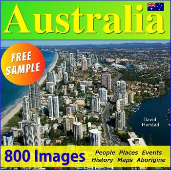Preview of FREE - Australia Geography - Australian Government - Australian History