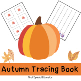 FREE Autumn Tracing Book
