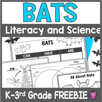Preview of FREE BATS Informational Research and Writing Literacy and Science
