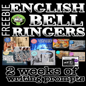 Preview of FREE BELL RINGERS FOR ENGLISH