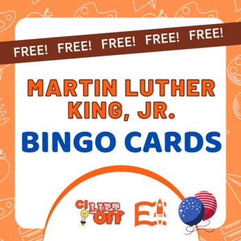 Preview of FREE ENGLISH BINGO CARDS: How Dr. Martin Luther King Jr. Continued To Fight