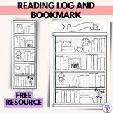 FREE BOOKMARK and READING LOG- Marcapáginas y Registro de lectura