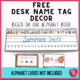 FREE Back to School Desk Name Tag