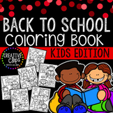 FREE Back to School KIDS Coloring Book {Made by Creative Clips Clipart}