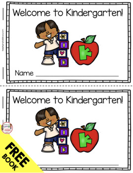 free back to school in kindergarten activities book worksheets