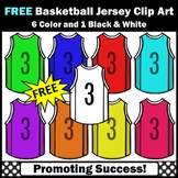 FREE Basketball Clipart Jersey Sports Uniform Clip Art Com