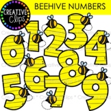 FREE! Beehive Number Clipart