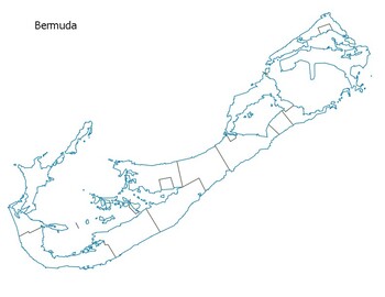 Preview of FREE - Bermuda Map