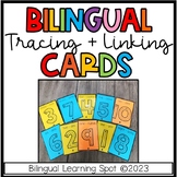 FREE Bilingual Tracing & Linking Cards- Numbers 1-10