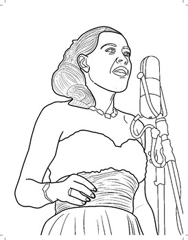 Preview of FREE- Billie Holiday| Jazz Singer| Actress| Songwriter| Activist| Black History