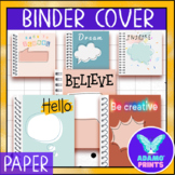 FREE - Binder Cover Digital Paper Pattern Background Clip 