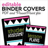 FREE Binder Covers (Editable)
