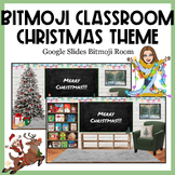 FREE Bitmoji Classroom Christmas Holiday Theme with Links