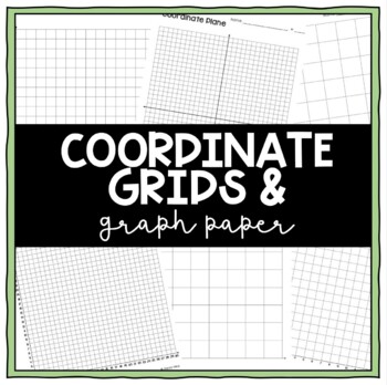 Preview of FREE Blank Coordinate Grids & Graph Paper