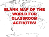 FREE Blank Map of the World
