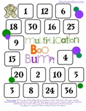 FREE Boo Bump Halloween Math Game (Multiplication)