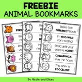 FREE Animal Printable Bookmark Templates to Color