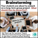 FREE Brainstorming Lesson and Activity for Problem Solving