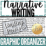 FREE Brainstorming Personal Narrative Graphic Organizer | 