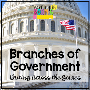 Preview of FREE Branches of Government Writing (DIGITAL Compatible)