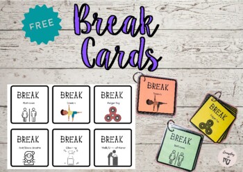 Preview of FREE Break Cards/ Brain Break Cards