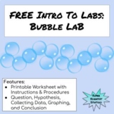 FREE: Bubble Lab Worksheet
