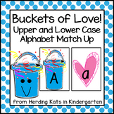 FREE Buckets of Love Alphabet Letter Match