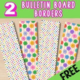 FREE Bulletin Board Borders | Printable | Spring | Back to School