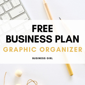 Preview of FREE Business Plan Note-Taking Graphic Organizer