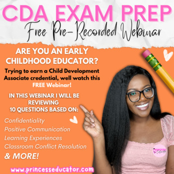 Preview of FREE CDA Exam Prep Webinar Class Part 2