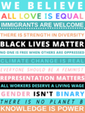 FREE CLASSROOM POSTER: Social Justice, Anti Racism, Black 
