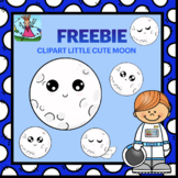 FREE CLIPART CUTE MOON