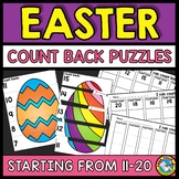 FREE COUNT BACK BY ONES EASTER ACTIVITY KINDERGARTEN PUZZL