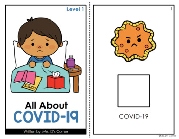 Free Covid 19 Coronavirus Printable Digital Adapted Books By Mrs Ds Corner