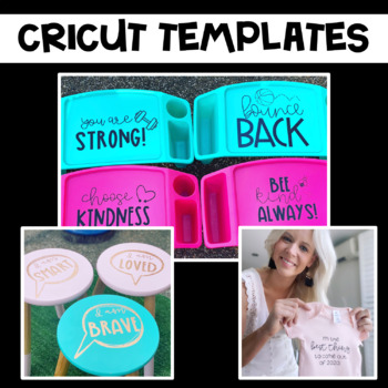 Download Free Cricut Templates Positive Affirmations Quotes Baby Clothes