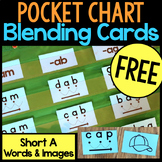 FREE CVC Blending Cards Short A - Science of Reading Pocke