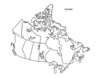 FREE - Canada Map by The Harstad Collection | Teachers Pay Teachers