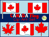 FREE Canada Flag Clip Art Set