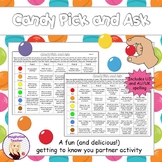 FREE Candy Pick and Ask Getting To Know You