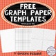 free cartesian coordinate plane graph paper templates personal use only