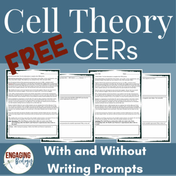 Preview of FREE Cell Theory CER