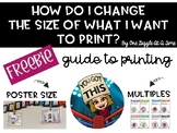 FREE Changing The Size Of Documents Before You Print