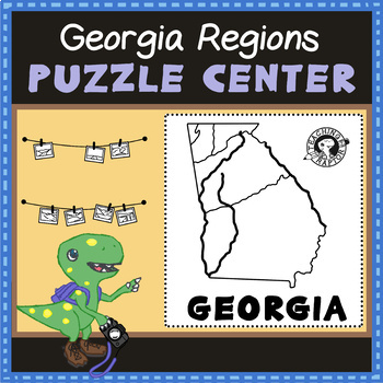 Preview of FREE Georgia Regions Puzzle