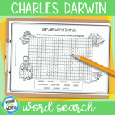 FREE Charles Darwin Themed Word Search With Answers