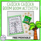 FREE Chicka Chicka Boom Boom Alphabet Cookies/Crackers Activity