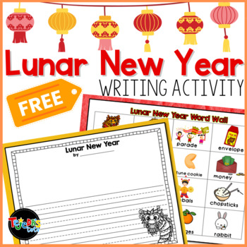 Preview of FREE Chinese New Year 2023 Writing Center Activity