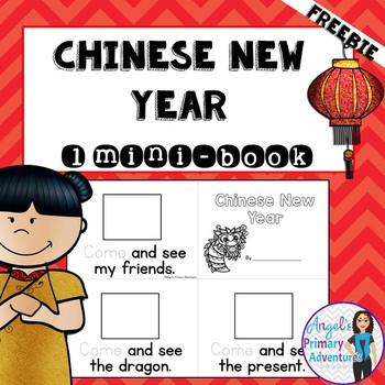 Preview of FREE Chinese New Year Themed Emergent Reader