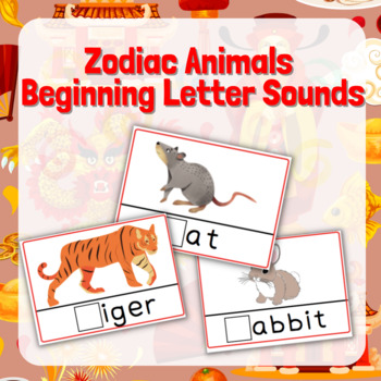 FREE Chinese New Year Zodiac Animals Missing Beginning Letters! | TPT