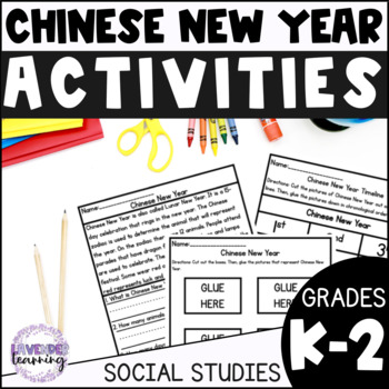 Preview of FREE Chinese New YearSocial Studies Activities for Kindergarten - Lunar New Year